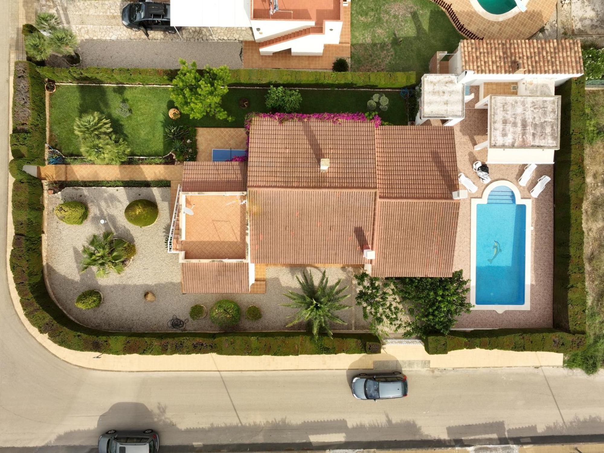 Exclusiva Villa Con Piscina Calafat Exterior foto