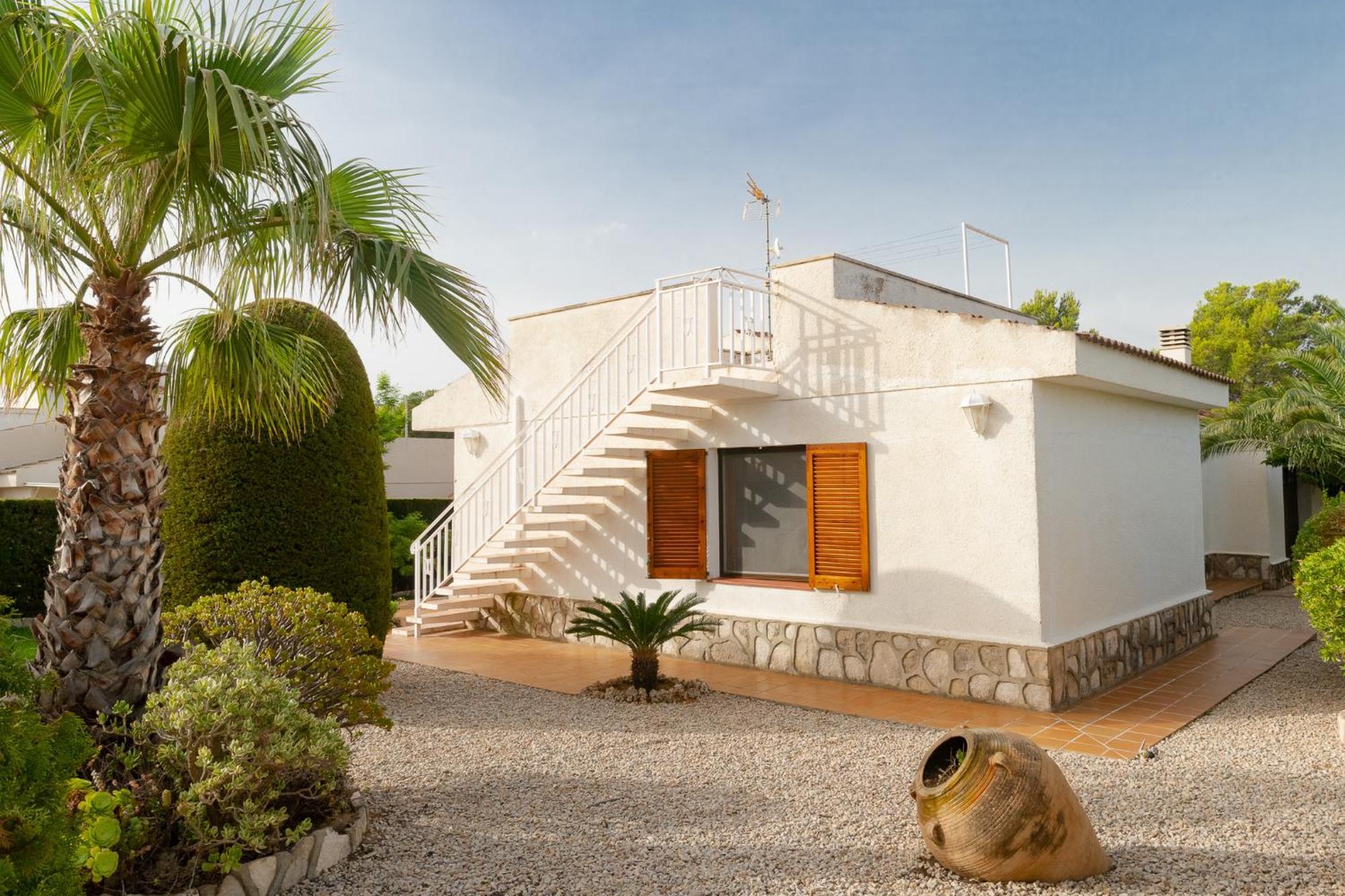 Exclusiva Villa Con Piscina Calafat Exterior foto